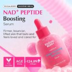 EQQUALBERRY NAD+ Peptide Boosting Smoothie Serum 30ml | Rejuvenating Facial Serum with NAD+, Peptides & Antioxidants for Firmness, Radiance & Hydration - Image 2