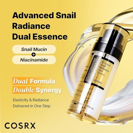 Cosrx Eye Cream Advanced Snail Radiance Dual Essence 80ml